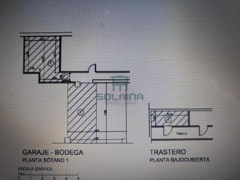 Plano garaje y bodega